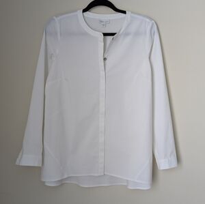 J Jill White Shirt Collection Button Down Shirt XS